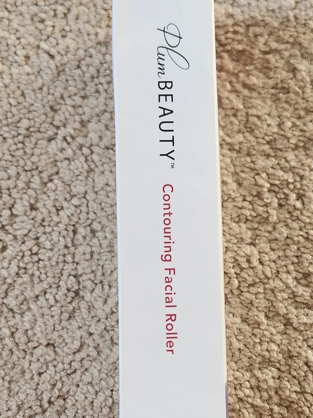 Open Box Plum Beauty Contour Facial Roller